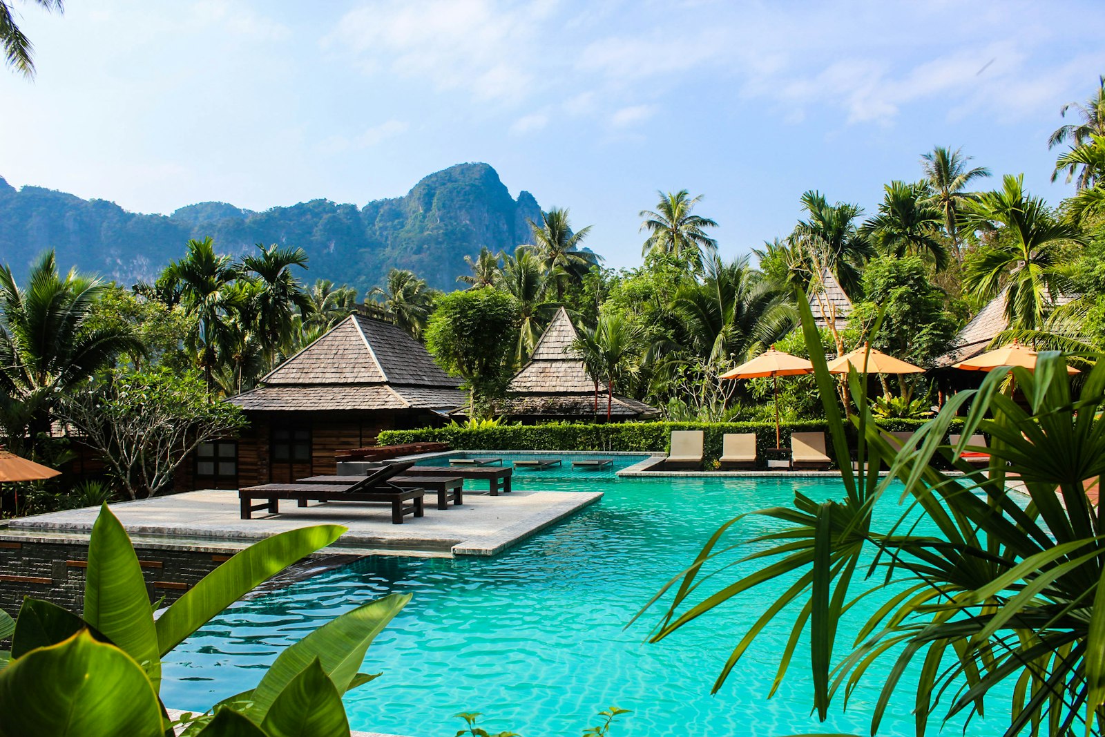 Ferienanlage mit Pool